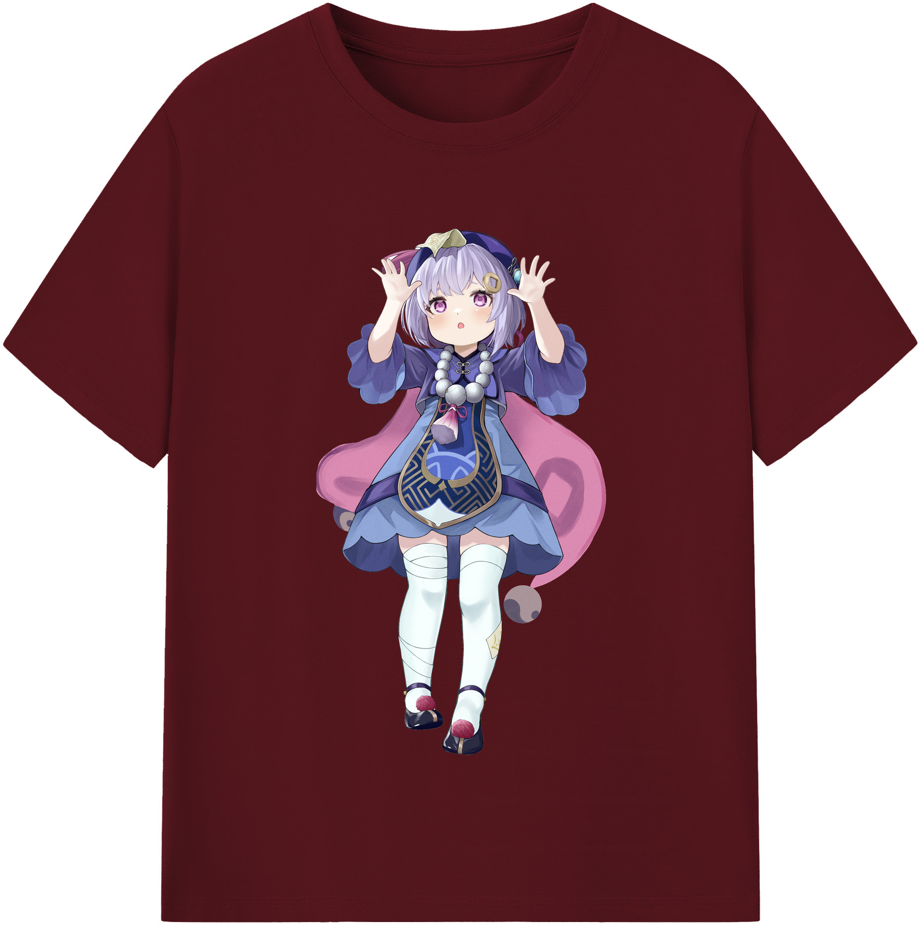 げんし神 七七 なな  genshin Nana 綿100％半袖Tシャツ（フロントプリント）